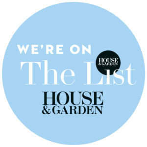 Horton are on The List by House and Garden